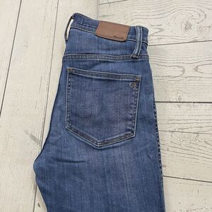 Madewell Women’s Size 25 Blue 10” High-Rise Skinny Stretch Denim Jeans